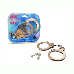 Esposas Metalicas Bondage Bdsm Play Time Cuffs Silver Blush - comprar en línea