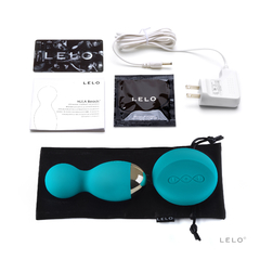 Bola Vibrador Con Control Remoto - Hula Beads Ocean Blue Lelo en internet