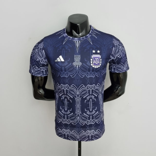 CAMISA SELEÇÃO ARGENTINA (PANTERA NEGRA) 22/23 JOGADOR-ADIDAS-MASCULINA