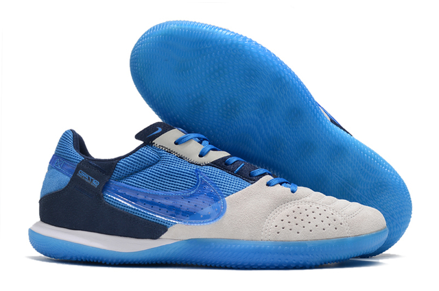 Chuteira Nike Street Gato Futsal IC - Azul/Preto