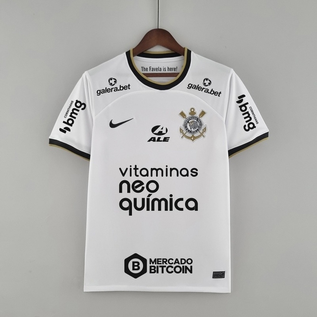 Camisa Brasil Polo 22/23 Todos os Patrocínios Nike - Branca