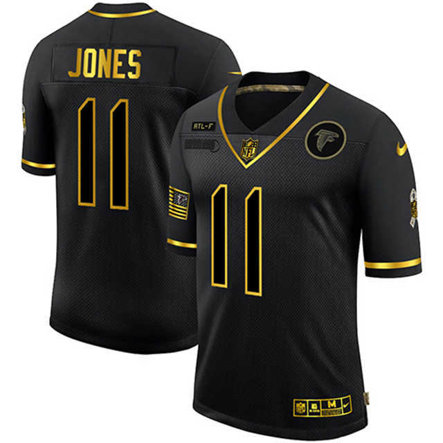 CAMISA FUTEBOL AMERICANO NFL ATLANTA FALCONS- MASCULINA-SALUTE TO  SERVICE-Nº11 JONES