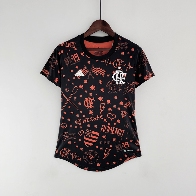 Manto Flamengo Feminina Jogo 2 Adidas 2023 - flamengo