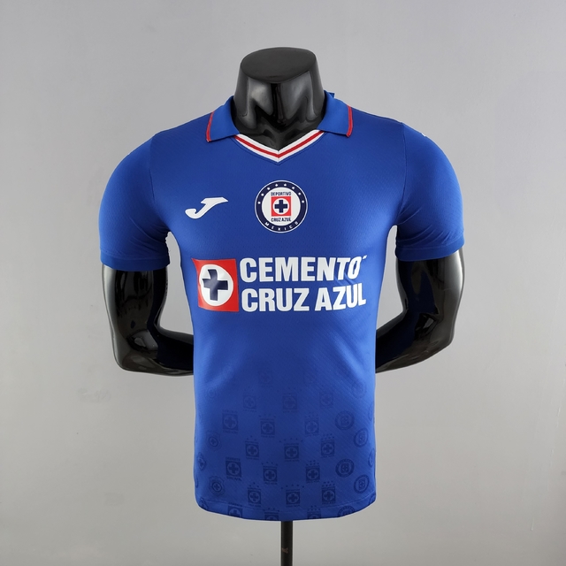 CAMISA CRUZ AZUL HOME 22 23 JOGADOR JOMA MASCULINA