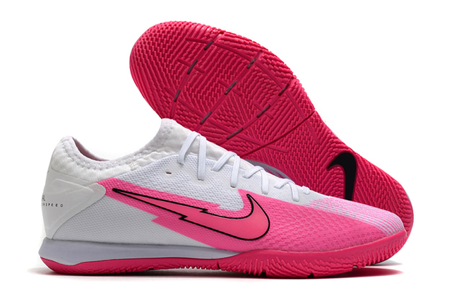 Chuteira Futsal Nike Mercurial Vapor 13 Pro IC-Branco/Rosa