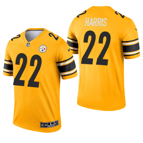 CAMISA FUTEBOL AMERICANO NFL PTTSBURGH STEELERS-MASCULINA-Nº22 HARRIS