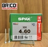 Spax Madera 4x60mm Media Cuerda T20 100pz