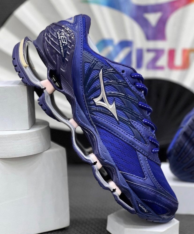 Mizuno prophecy 8 store azul escuro