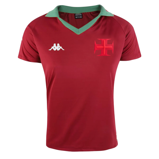 Camisa Vasco Da Gama Supp Heritage CRVG Kappa