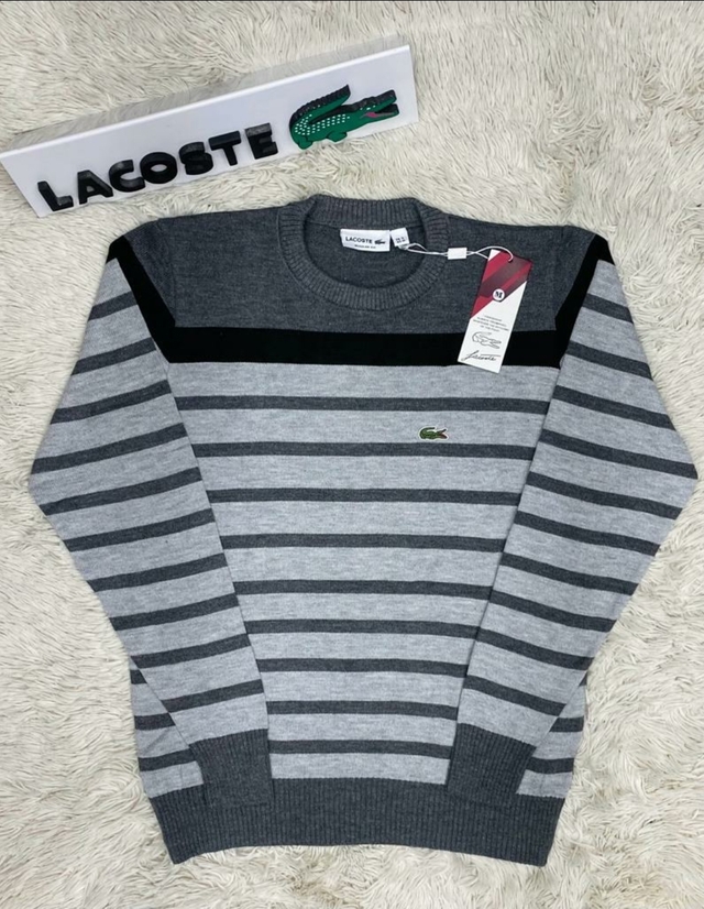 Suéter Lacoste Listrado