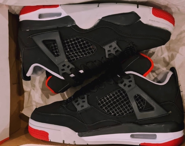 Jordan 4 outlet bred comprar