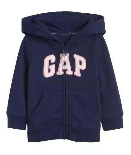 Blusa Moletom Infantil GAP Azul Marinho