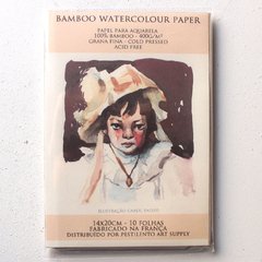 Bamboo Watercolour Paper 14x20cm - 100% bamboo - comprar online