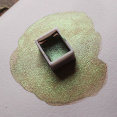 Grinch verde musgo perolado/metalizado - aquarela de linha profissional - comprar online