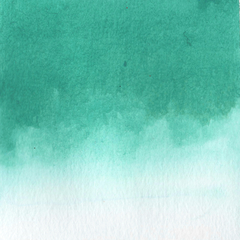 Verde menta (únicornio) - aquarela de linha profissional