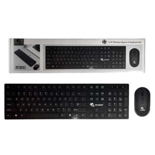 Set Inalambrico Mouse y Teclado YELANDAR W3100 2.4G