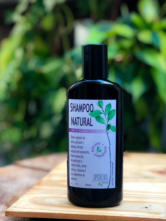 Shampoo líquido para cabelos Oleosos - Amoreira