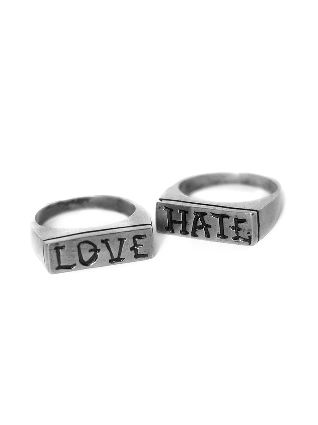 Love hate clearance rings
