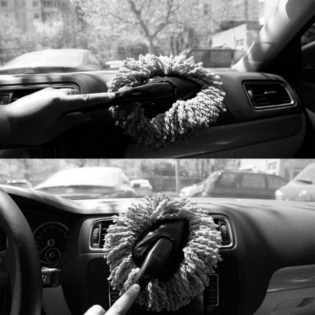 Plumero Auto Car Duster Microfibra Chico 30cm en internet