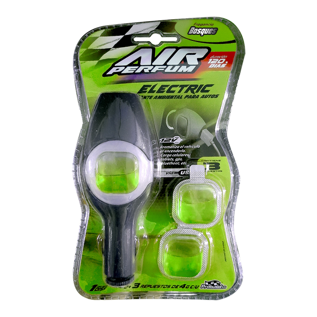 Perfume Electric Car 12v Air Perfum Con Cargador Usb - comprar online