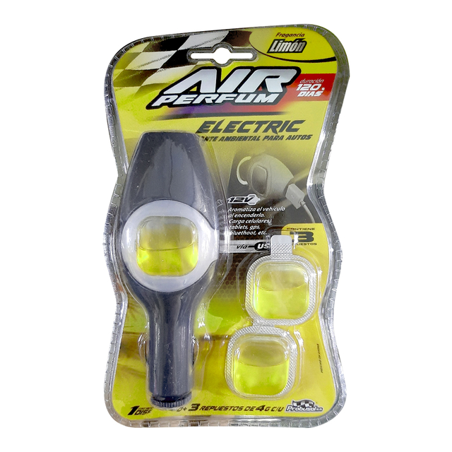 Perfume Electric Car 12v Air Perfum Con Cargador Usb - Probusol