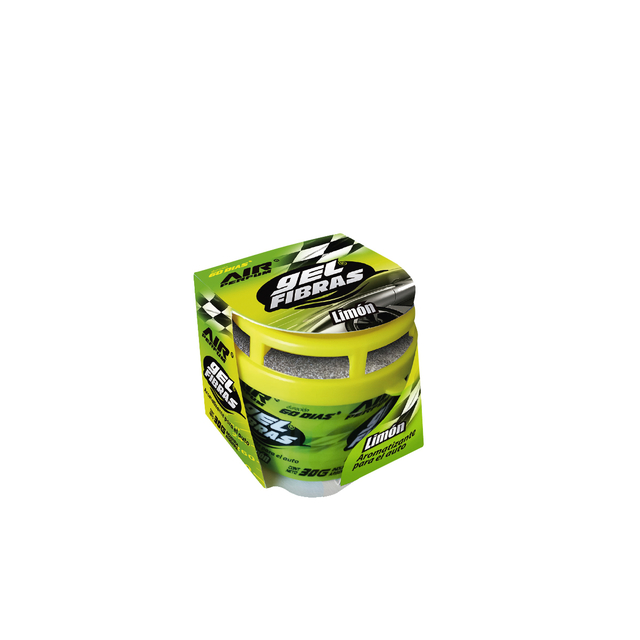 Aromatizante Para Auto En Gel Fibras Air Perfum 30grs - Probusol