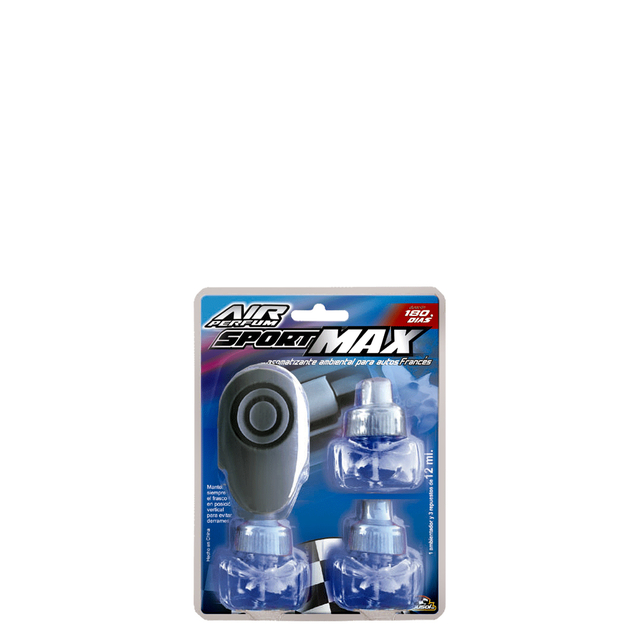 Aromatizante Liquido Para Auto Con Difusor Sport Max 12ml - comprar online