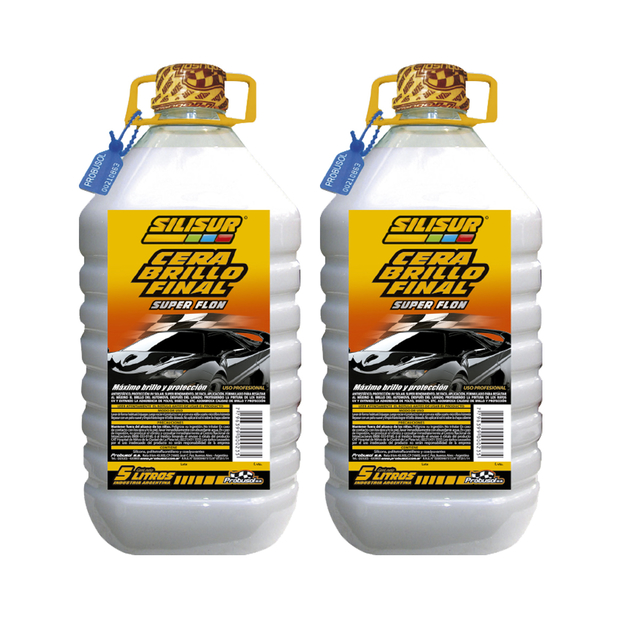 Cera Brillo Final Super Flon Profesional Bidon 5lt - comprar online