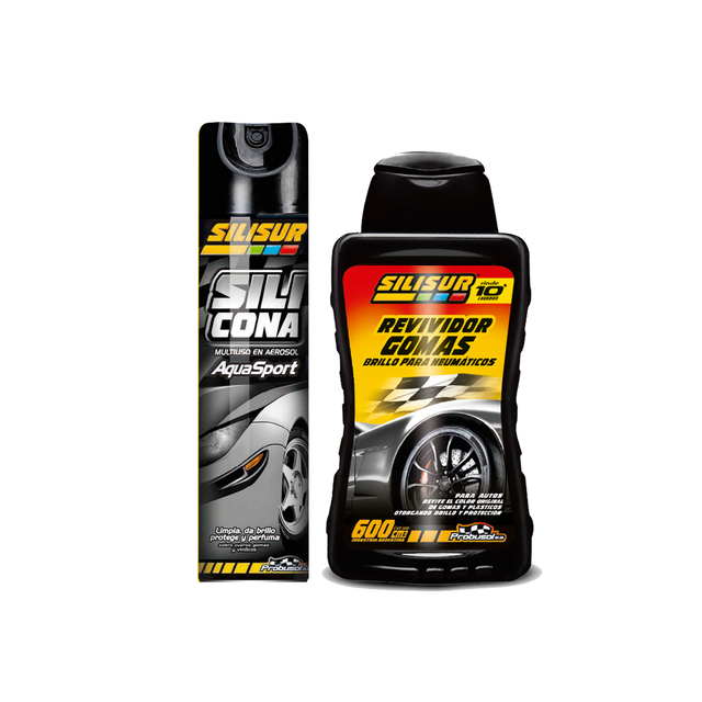 KIT DUO 2 Silicona en Aerosol + Revividor