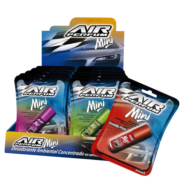 Aromatizante De Auto Mini Spray Air Perfum 12grs Pack 18un - comprar online