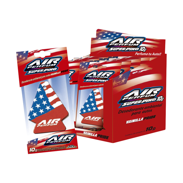 Aromatizador De Auto Super Pino Bandera Usa en internet