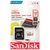 Cartão de Memória Micro SD 128GB SanDisk - Ultra Classe 10 C/Adaptador