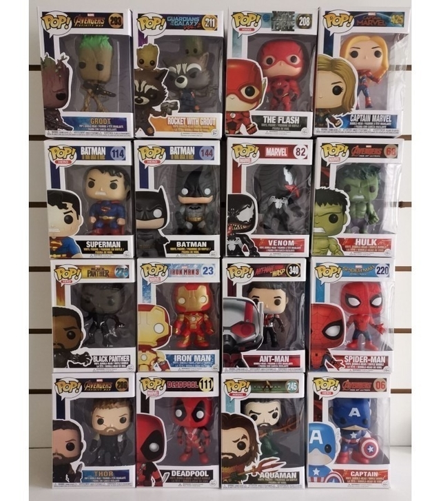 Muñecos pop superheroes store