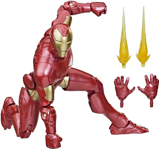 Muneco Accion Hasbro 16cm Marvel Legends Hasbro Iron Man Extremis 6617