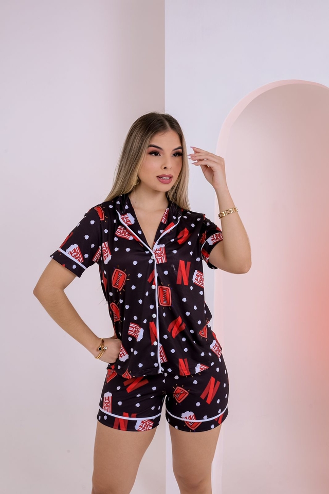 Pijama Adulto Netflix  Elo7 Produtos Especiais