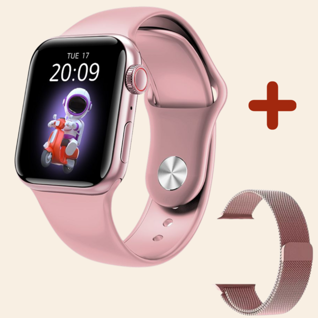 Reloj smartwatch mujer rosa hotsell