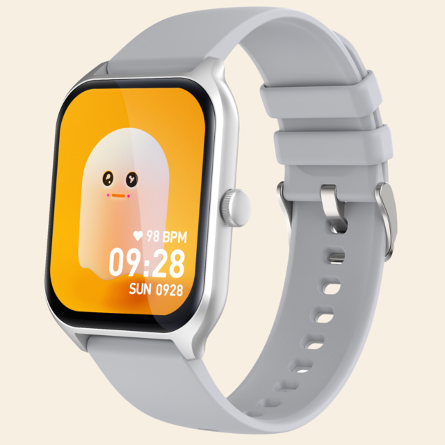 Reloj Smartwatch cuadrado P58 llamadas mensajes deportes salud