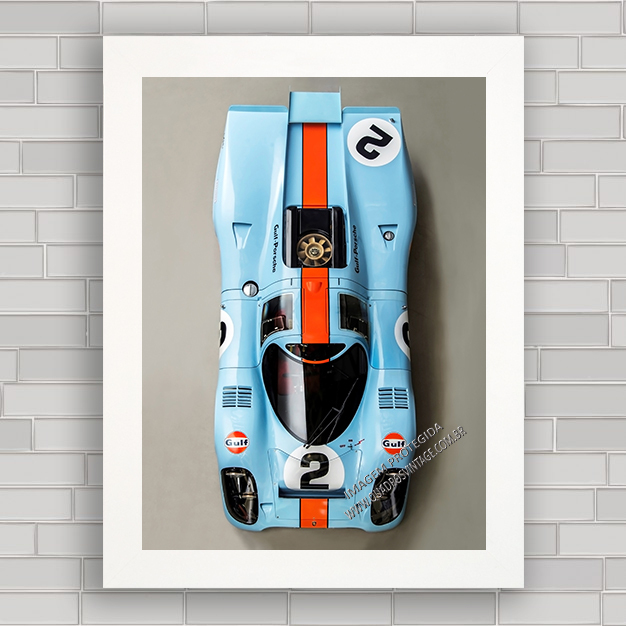 Quadro Decorativo Automobilismo Motorsport Racing Porsche