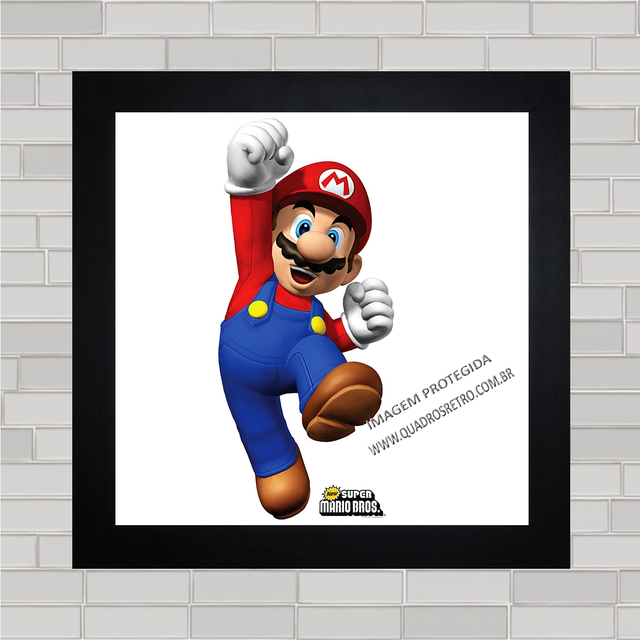 Quadro Decorativo Super Mario World - Quadros Mais,Sua loja de Quadros  Decorativos na Internet