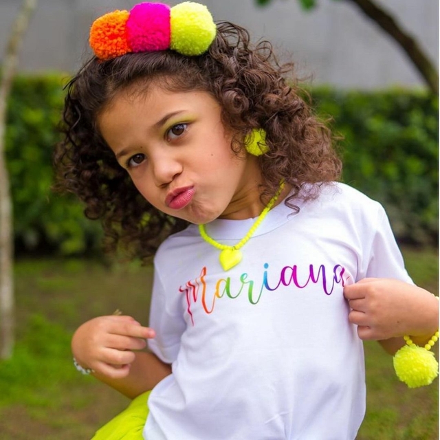 Camiseta De Roblox Feminina Infantil Personalizada