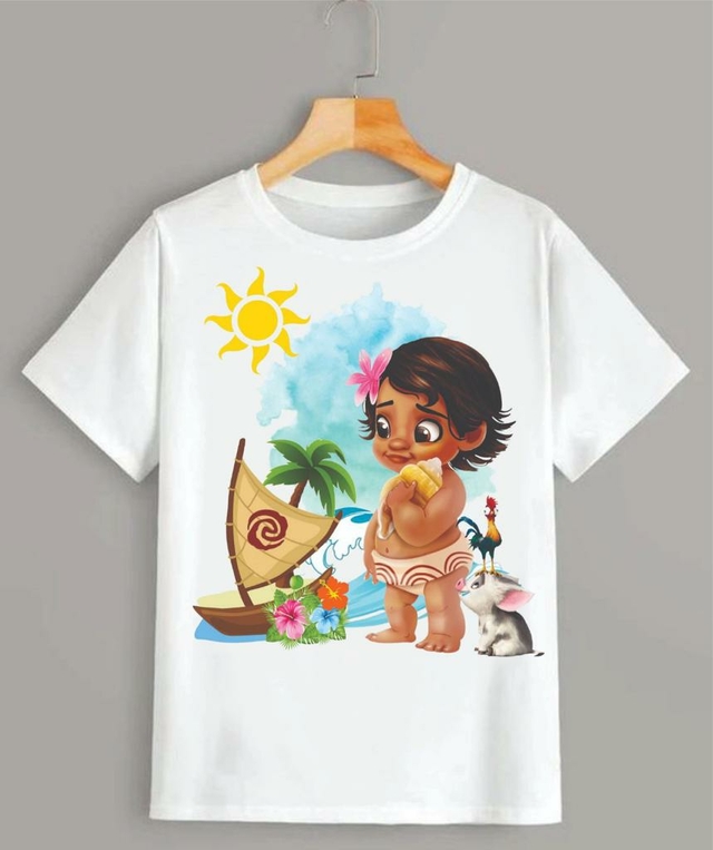 Look infantil tema Moana. Tamanho 1 ou 2 anos