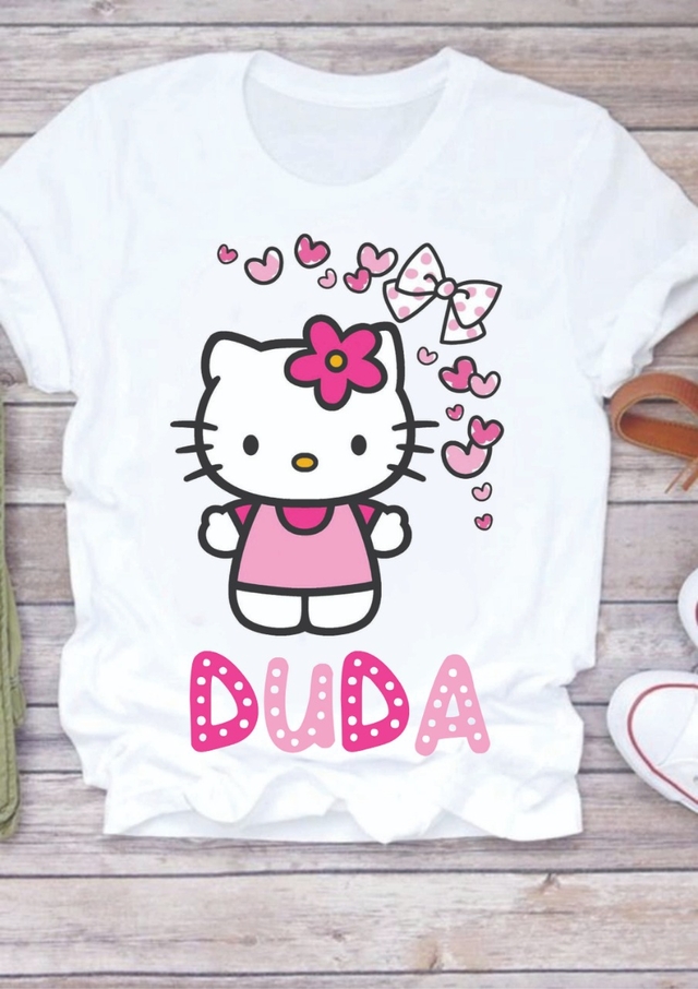 Camiseta Infantil ou Adulta Personalizada - Hello Kids, t shirt feminina  roblox hello kitty - thirstymag.com