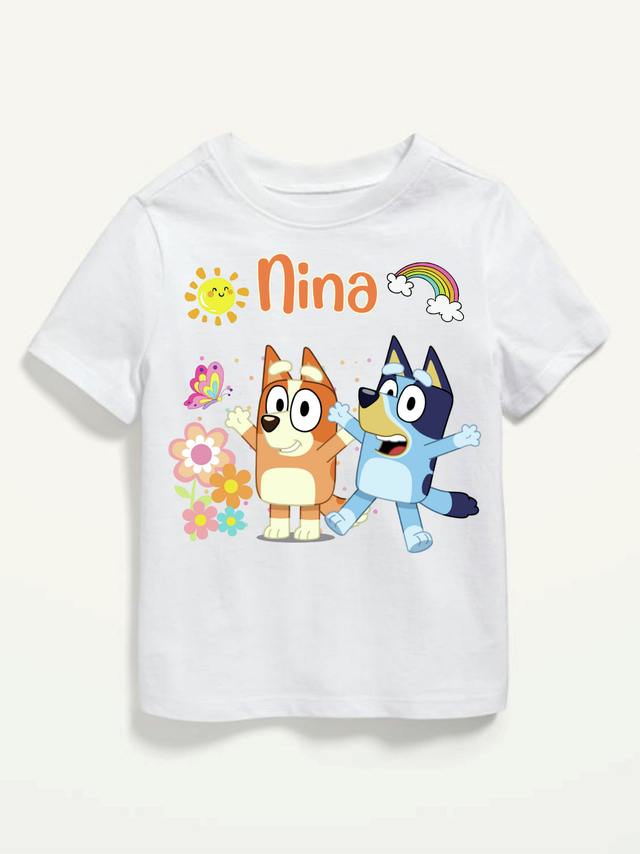 Moana Baby Cartoon infantil camiseta estampada, camiseta de