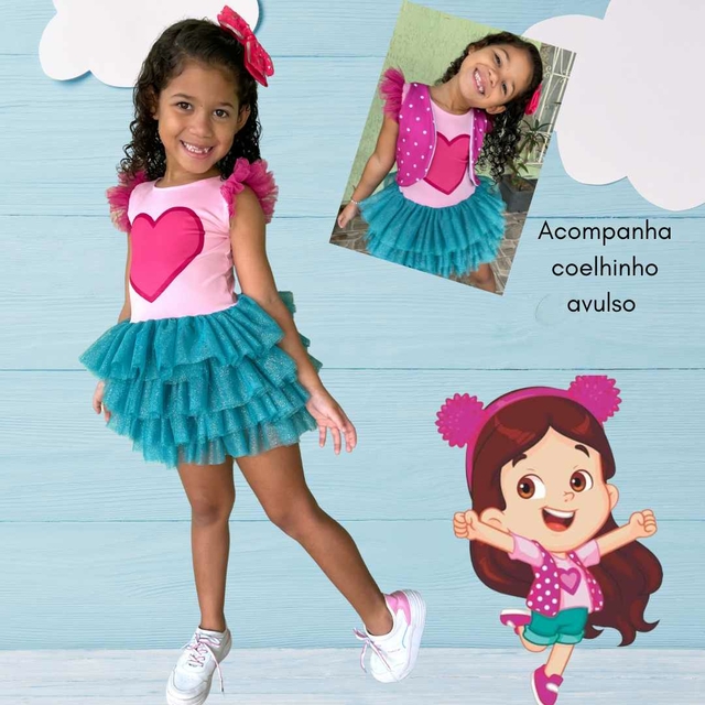 Vestido Rosa Barbie 2023 Cosplay 4 peças Traje Adulto/ Infantil