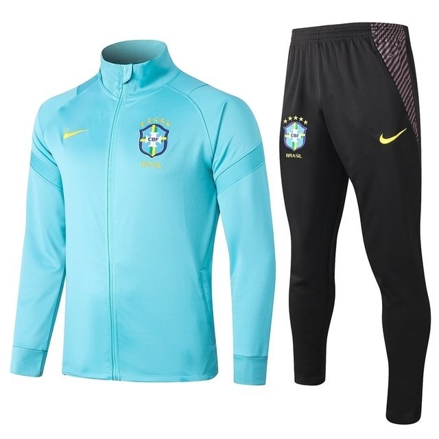 Camisa Brasil treino 2021/22 Azul Claro - GM SPORTS