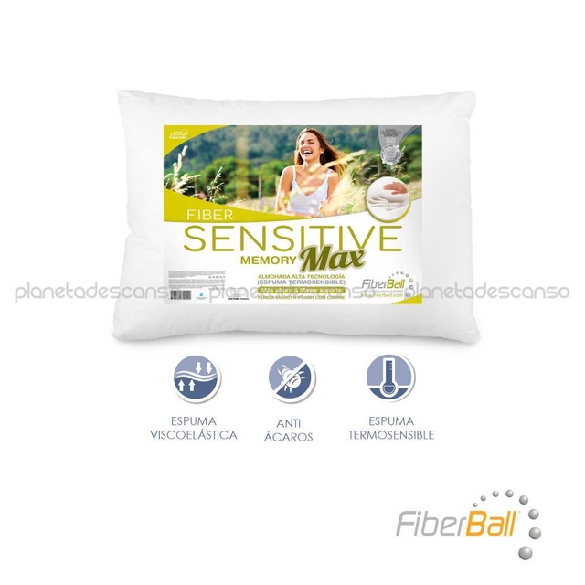 Almohada Fiberball Sensitive Cervical 60x40