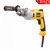 Taladro atornillador eléctrico de 13mm DeWalt DWD210G 50Hz 1000W amarillo 220v - comprar online