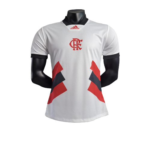 Camisa Flamengo Icon Retrô Branca 2023 Adidas Masculina Compre Agora!