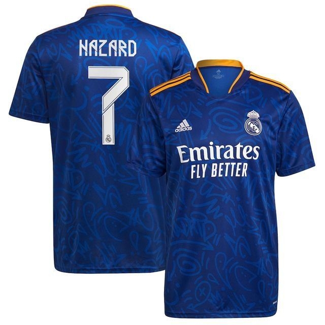 Camisa Real Madrid l 21/22 Versão Jogador Final Da Champions