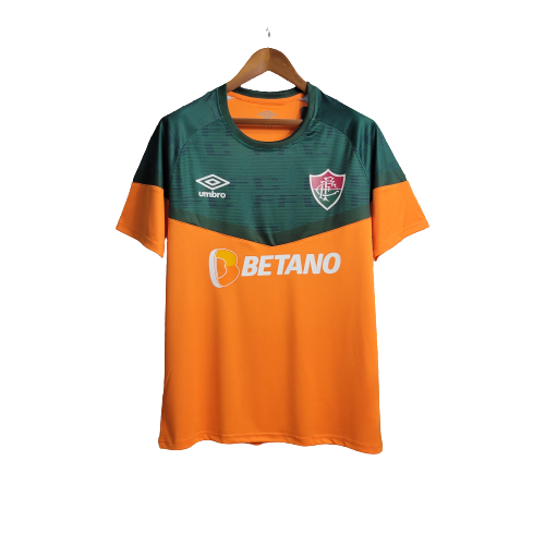 Camisa Fluminense Treino 23/24 Verde e Laranja Umbro Compre Agora!